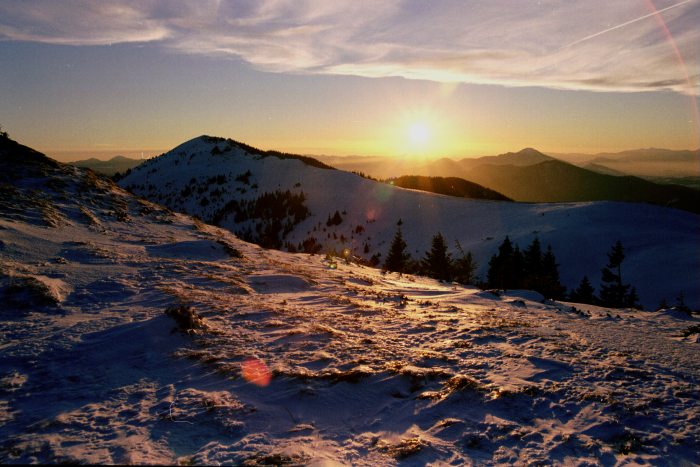 Zapad v zimnych Rohacoch